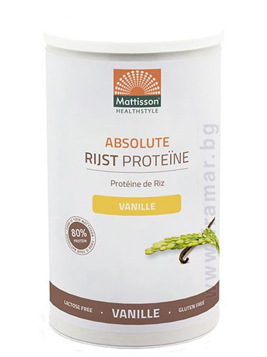 МАТИСЪН ОРИЗОВ ПРОТЕИН ВАНИЛИЯ прах 500 г