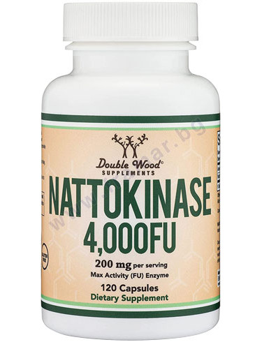 НАТОКИНАЗА капсули * 120 DOUBLE WOOD