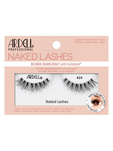 Ardell Naked Lashes 424 Изкуствени мигли за жени 1 бр Нюанс Black