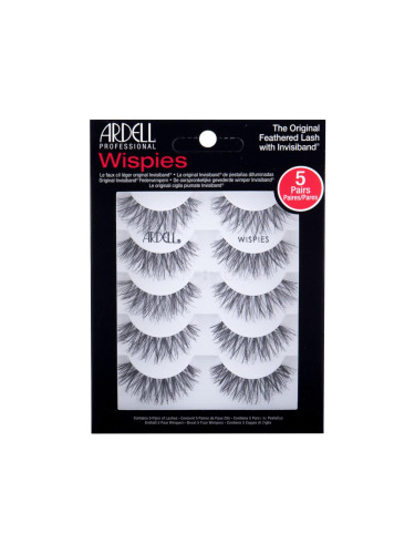 Ardell Wispies Wispies Изкуствени мигли за жени 5 бр Нюанс Black