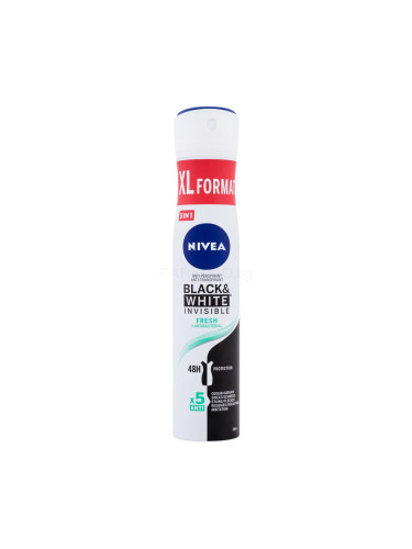 Nivea Black & White Invisible Fresh 48h Антиперспирант за жени 200 ml