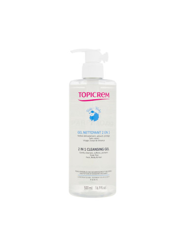 Topicrem Baby Cleansing Gel 2 IN 1 Душ гел за деца 500 ml