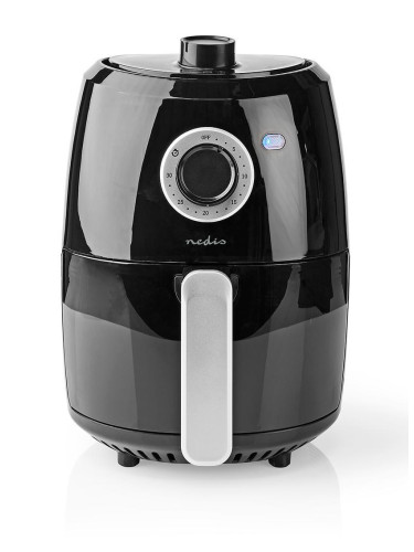 Еър Фрайър, Уред за готвене с горещ въздух, 2.4l, 230VAC, 1000W, черен, NEDIS KAAF120FBK