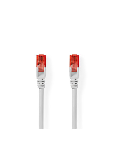 LAN кабел, категория 6, Cu, RJ45 към RJ45, 1.5m, CCGL85200WT15, NEDIS