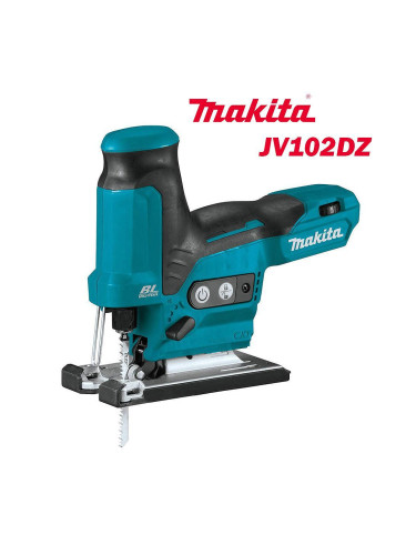 Трион прободен, акумулаторен, Makita JV102DZ, 12V, CXT, 23 мм ход на нож, безчетков мотор