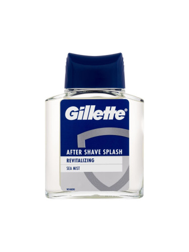 Gillette Sea Mist After Shave Splash Афтършейв за мъже 100 ml увредена кутия