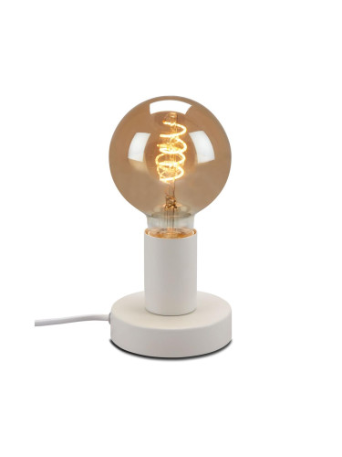 Briloner 7023-016 - Настолна лампа TEEPU 1xE27/10W/230V бял