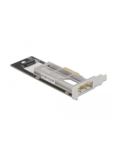 Подвижна стойка Delock PCI Express Card за 1 x M.2 NMVe SSD, Нисък профил