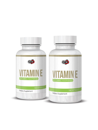 Pure Nutrition - VITAMIN E-400 IU - 2 бр по 100 дражета
