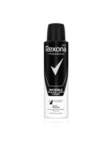 Rexona Invisible on Black + White Clothes антиперспирант-спрей 48 часа 150 мл.