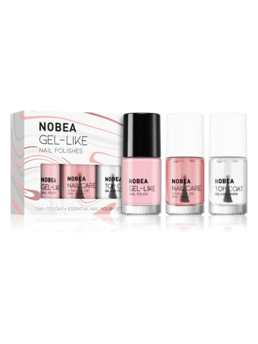 NOBEA Day-to-Day Essential Nail Polish Set комплект лак за нокти Essential nail polish set