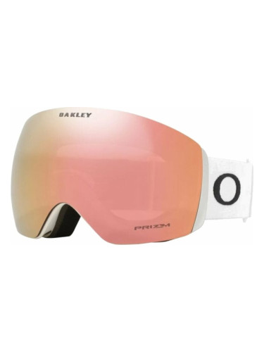 Oakley Flight Deck L 7050C200 Matte White/Prizm Rose Gold Iridium Очила за ски