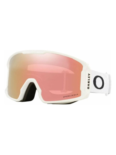 Oakley Line Miner M 70937000 Matte White/Prizm Rose Gold Iridium Очила за ски