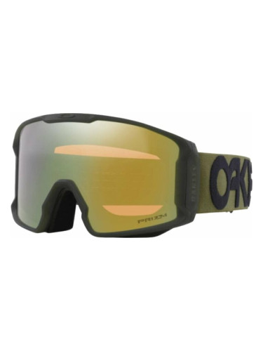 Oakley Line Miner L 7070F001 Matte B1B New Dark Brush/Prizm Sage Gold Iridium Очила за ски