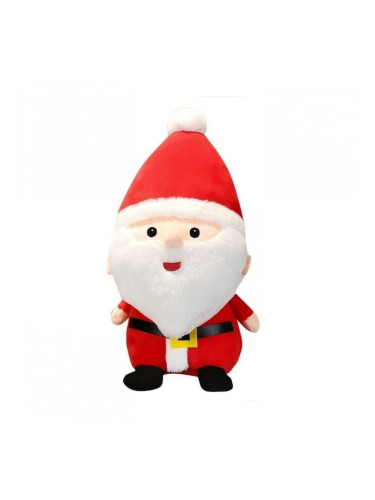 Плюшен Дядо Коледа с коледна песен, 20 см 