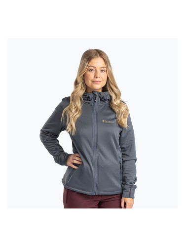 Дамски суитшърт за трекинг Pinewood Finnveden Hoodie d.storm blue