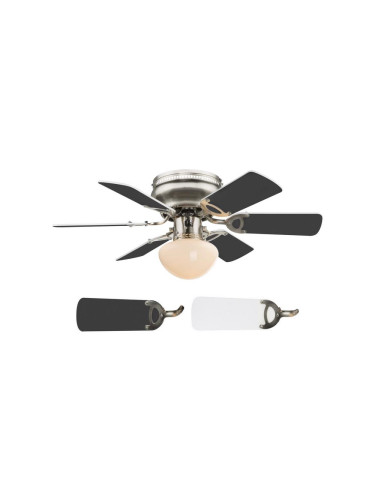 Globo 03803 - Таванен вентилатор UGO 1xE27/60W/230V