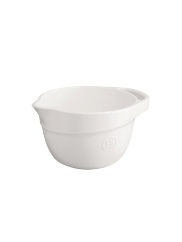 Керамична купа за смесване EMILE HENRY MIXING BOWL - 2.5 л - цвят бял