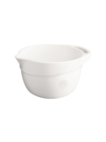 Керамична купа за смесване EMILE HENRY MIXING BOWL - 3.5 л - цвят бял