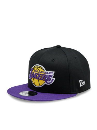 New Era Шапка Contrst Side Patch 950 Lakers 60364386 Черен