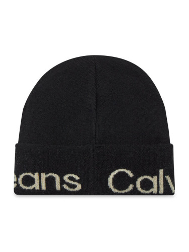 Calvin Klein Jeans Комплект шал и шапка Gifting Mono Beanie/Scarf K60K611421 Черен