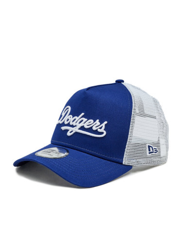 New Era Шапка Team Script Trucker La Dodgers 60364223 Тъмносин