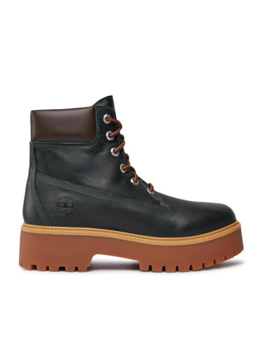 Timberland Туристически oбувки Stone Street 6In Wp TB0A5RK1EA11 Зелен