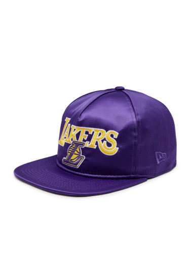 New Era Шапка Nba Patch Retro Golfer Lakers 60364180 Виолетов