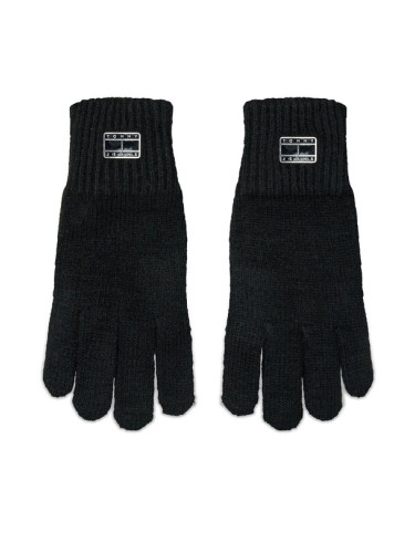 Tommy Jeans Дамски ръкавици Tjw Cosy Knit Gloves AW0AW15481 Черен