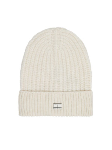 Tommy Jeans Шапка Tjw Cosy Knit Beanie AW0AW15462 Екрю