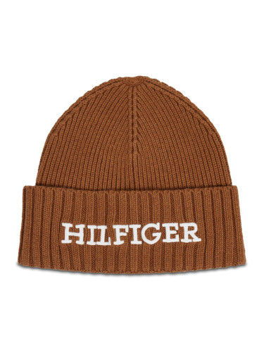 Tommy Hilfiger Шапка Monotype Beanie AM0AM11737 Бежов