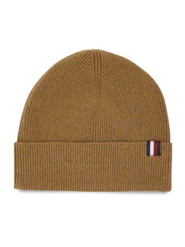 Tommy Hilfiger Шапка Uptown Wool Beanie AM0AM11483 Бежов