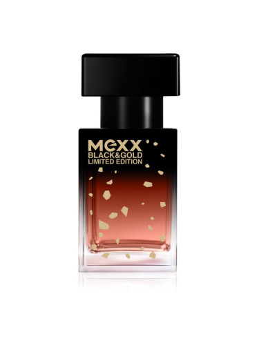 Mexx Black & Gold Limited Edition тоалетна вода за жени 15 мл.