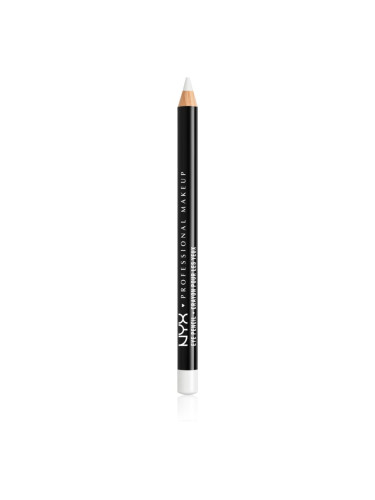 NYX Professional Makeup Eye and Eyebrow Pencil прецизен молив за очи цвят 906 White 1.2 гр.