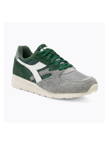 Diadora N902 Hairy Suede черни/бели/лунен камък/зелени обувки