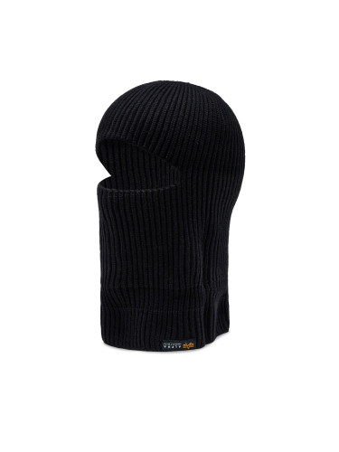 Шапка маска Alpha Industries Label Balaclava 138901 Черен