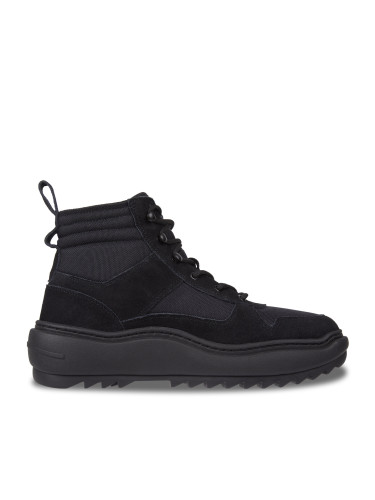 Зимни обувки Tommy Jeans Tjm Mix Material Boot EM0EM01245 Черен