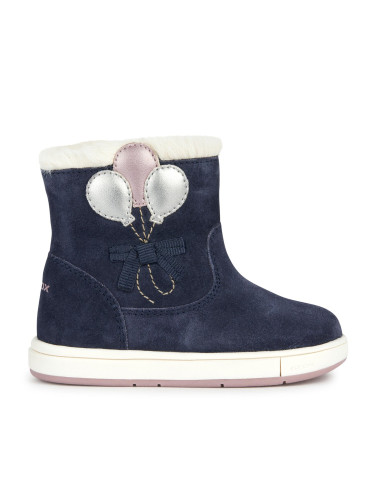 Зимни обувки Geox B Trottola Girl B364AA 00022 C0694 S Navy/Pink