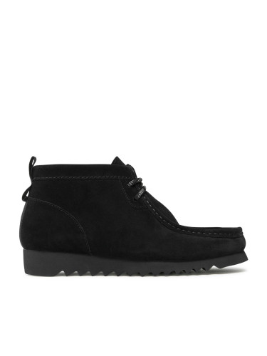 Зимни обувки Clarks Wallabee2 Ftre 261749367 Black Suede