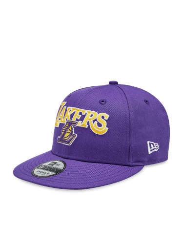 Шапка с козирка New Era Nba Patch 950 Lakers 60364261 Виолетов