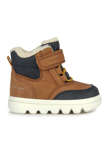 Зимни обувки Geox B Willaboom Boy B Ab B365BC 0ME22 CR69B S Tobacco/Black