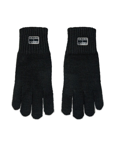 Дамски ръкавици Tommy Jeans Tjw Cosy Knit Gloves AW0AW15481 Черен
