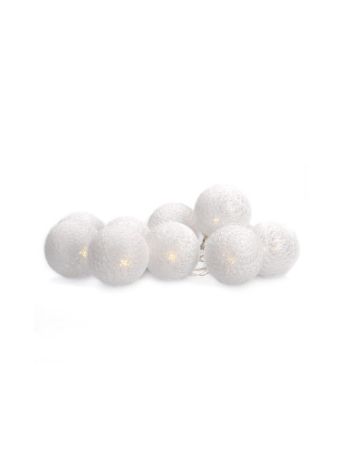 Solight 1V201 - LED Декоративни топки 10xLED/2xAA 1м топло бяло