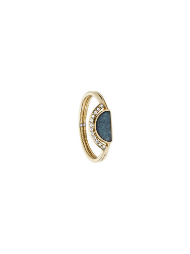 Дамски пръстен с нефрит Fossil JF02948710