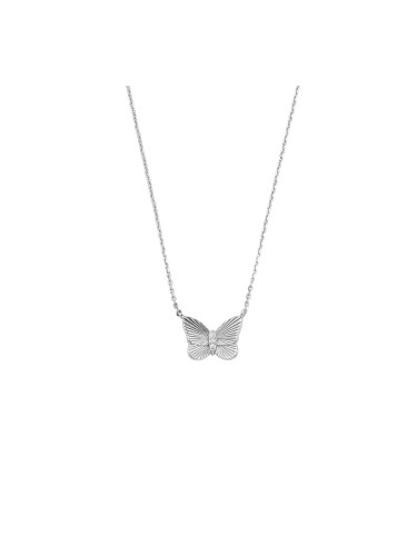 Сребърно дамско колие Fossil JFS00619040