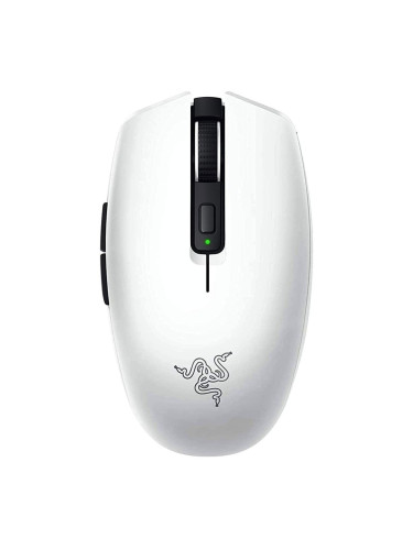 Мишка Razer Orochi V2 (RZ01-03730400-R3G1), оптична (18 000 dpi), безжична, USB, Bluetooth, бяла, гейминг