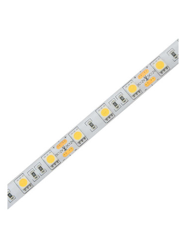 LED лента, SMD5050, 60 диода на метър, 12W/m, 12VDC, IP54, RGB, димируема