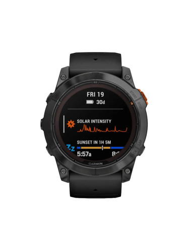 Смарт часовник Garmin Fenix 7X Pro Solar Edition Slate Grey/Black 010-02778-01