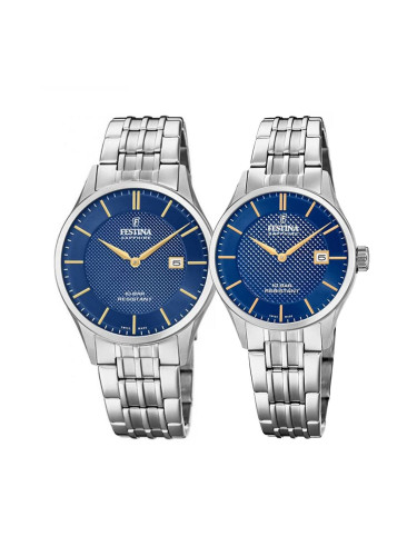 Комплект часовници за двойки Festina Swiss Made F20005/3 & F20006/3
