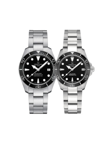 Комплект часовници за двойки Certina DS Action Diver C032.807.11.051.00 & C032.007.11.051.00